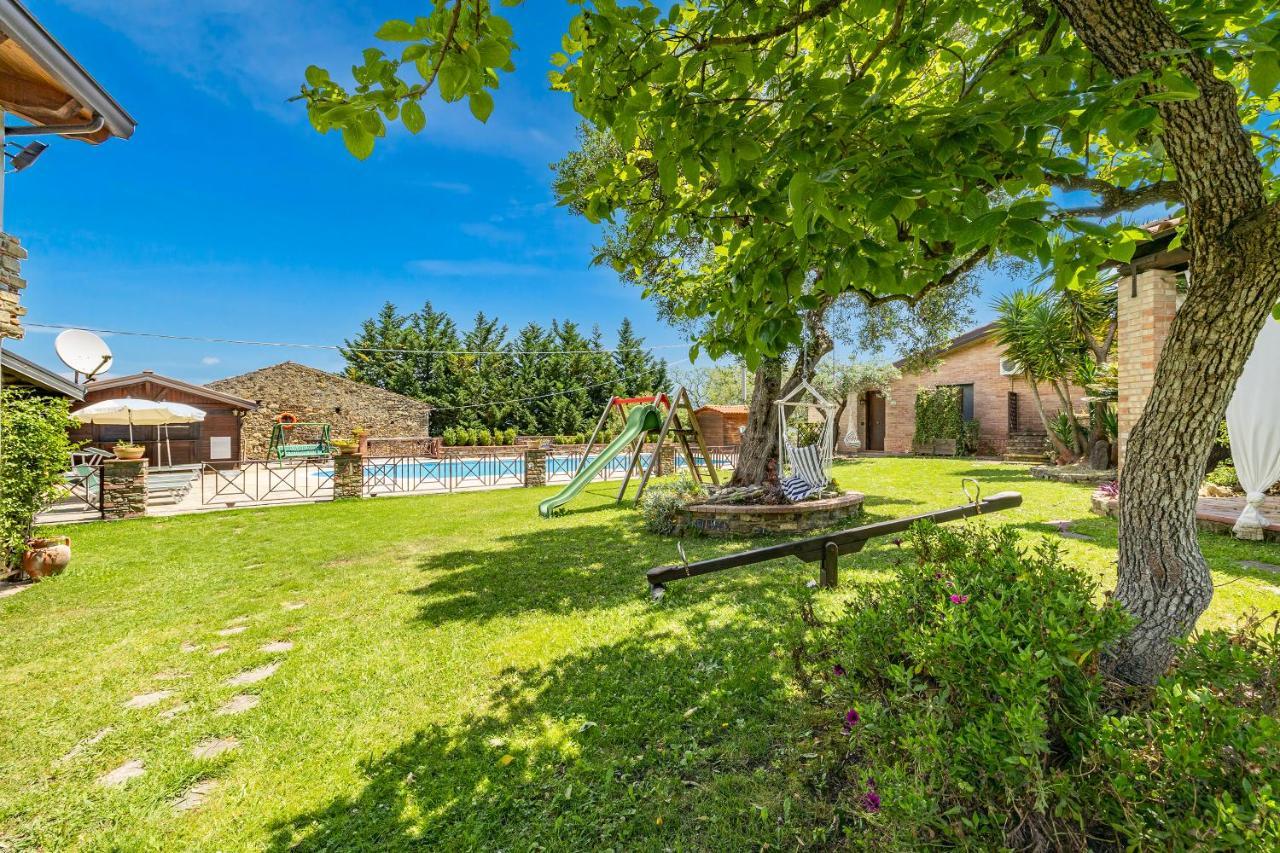 Local Stone Cottage With Shared Pool - Happy Rentals Casal Velino Exterior photo